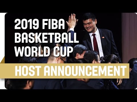 Host Announcement - 2019 FIBA Basketball World Cup