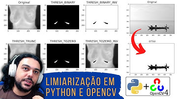 Tudo sobre LIMIARIZAÇÃO (Como Usar e Aplicações) - Python & OpenCV 4 #10