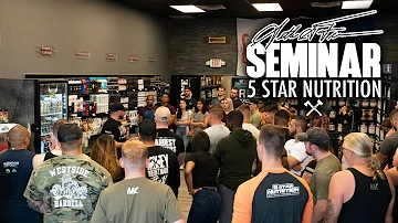 Seth Feroce Seminar | 5 Star Nutrition 10.6.19