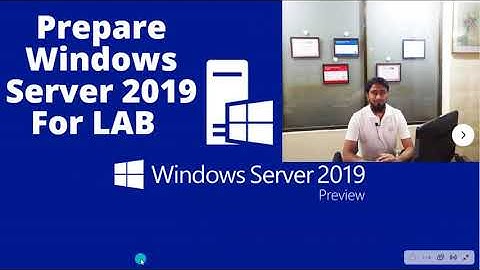 02  Prepare Windows Server 2019 || 2016 For LAB Environment. and Web Server IIS Role Install.