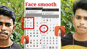 Face Smooth Editing Secret Trick🔥|| Autodesk Sketchbook Smooth Skin + White Face Editing #Himanshu//