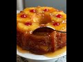 Pineapple Upside Down Bundt Cake #youtubeshorts #food #bonnecuisine #cheesecake #explore #cooking