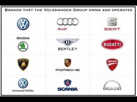 妳所不知道的德國大眾，旗下擁有十二個知名汽車品牌！