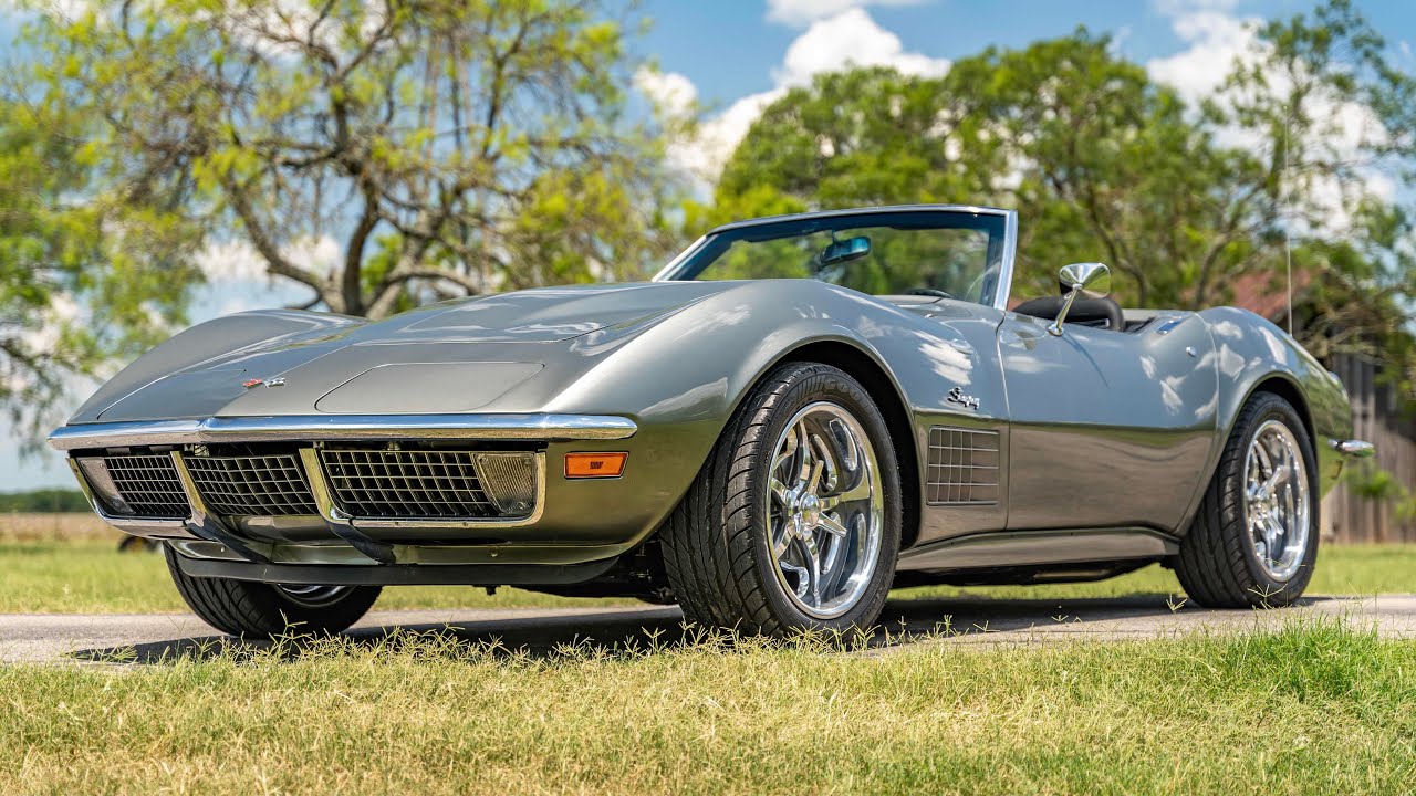 1970 Chevrolet Corvette Stingray Convertible Built Ls3 6 Speed 4 Wheel Disc Ps Leather 150k Build Youtube