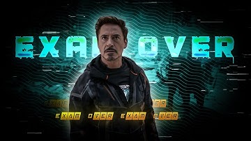 EXAM OVER | Velocity Edit | Exam Completed Status | Exam Status | Official 9 Sameer