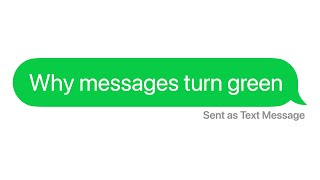 Why iPhone Messages Turn Green screenshot 5