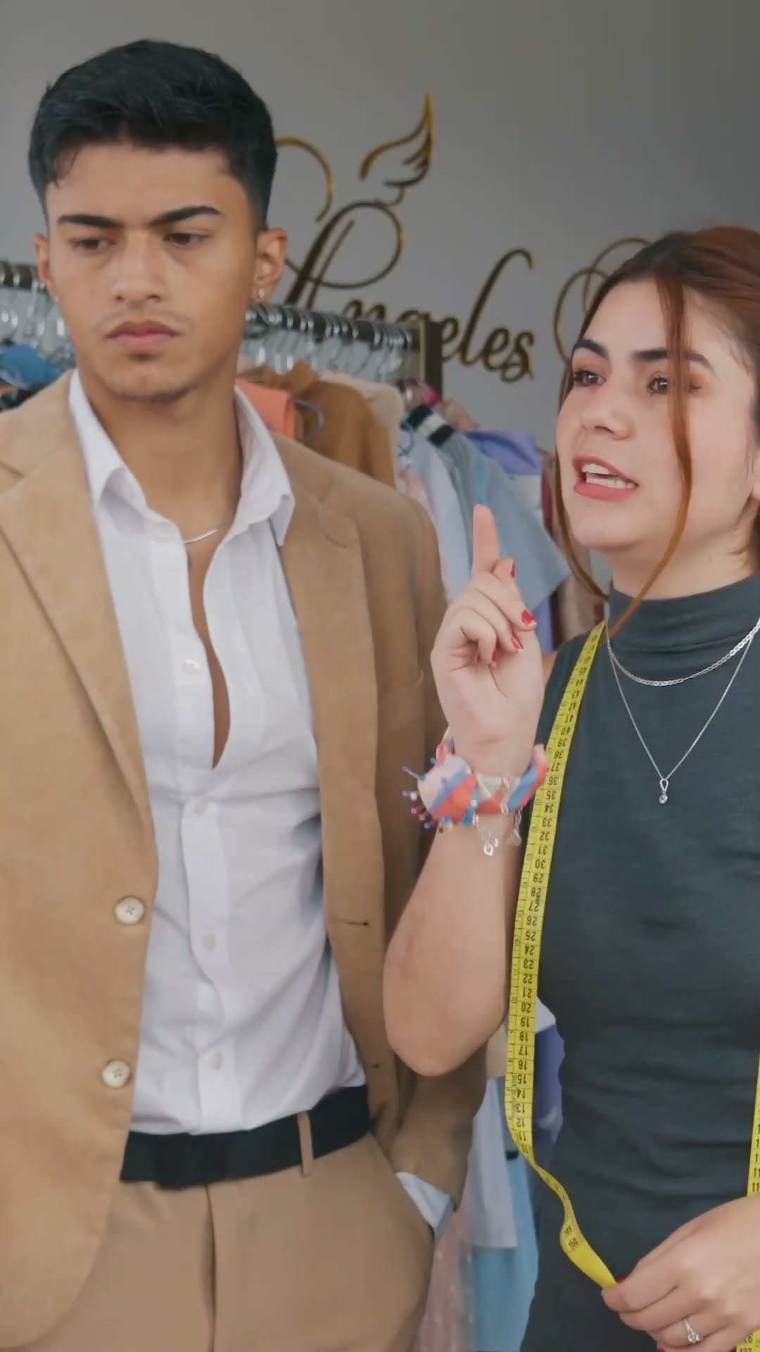 Por prepotente y malvada su novio defenderá a la persona que ella menos esperaba #luzmaria #viral