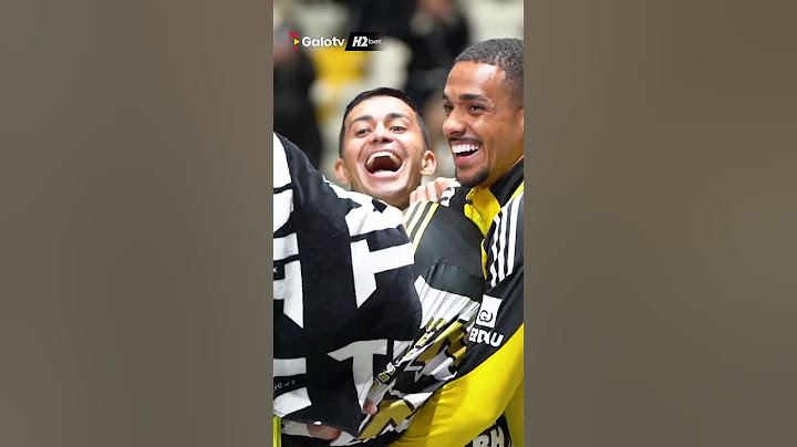 DUDU COMEMOROU MUITO O GOL DO GALO!