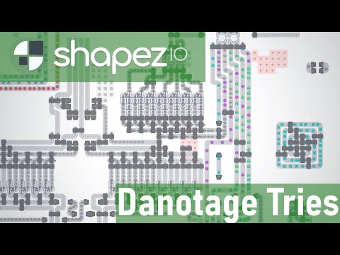 Danotage Tries shapez.IO