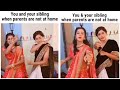 You  your sibling when parents are not at home  yukti kapoor  gulki joshi dancing together