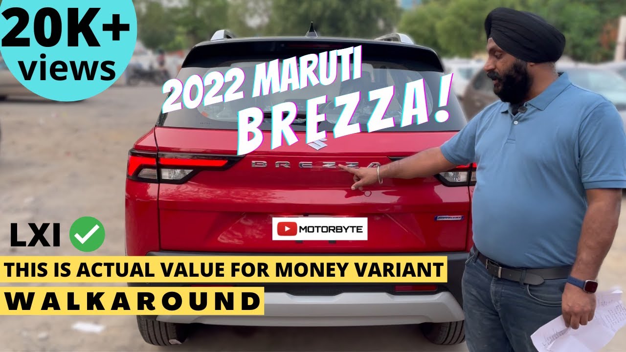 Maruti Brezza 2022 ZXI - Most value for money variant  Best Compact SUV - Latest Features