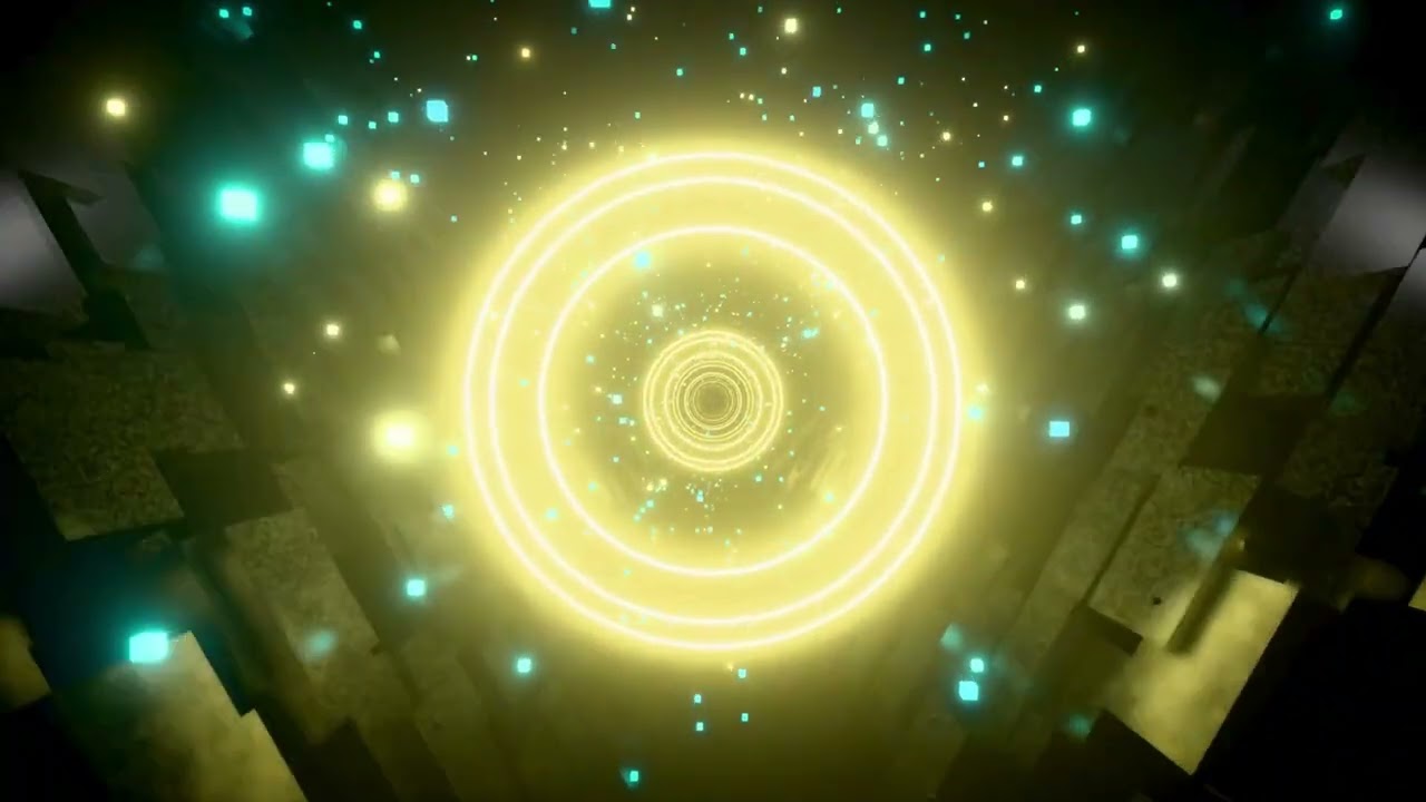 Warm Sunny Yellow Loopable Visualization - Hypnotic Screensaver for TV and Laptop Screens - 4K