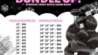 Rose Gold Media Group - Bundle Up Hair Flyer Animation With Canva