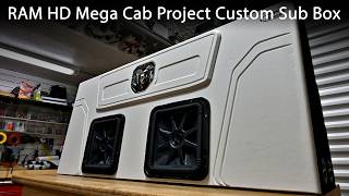 RAM HD Mega Cab Project Custom Sub Box