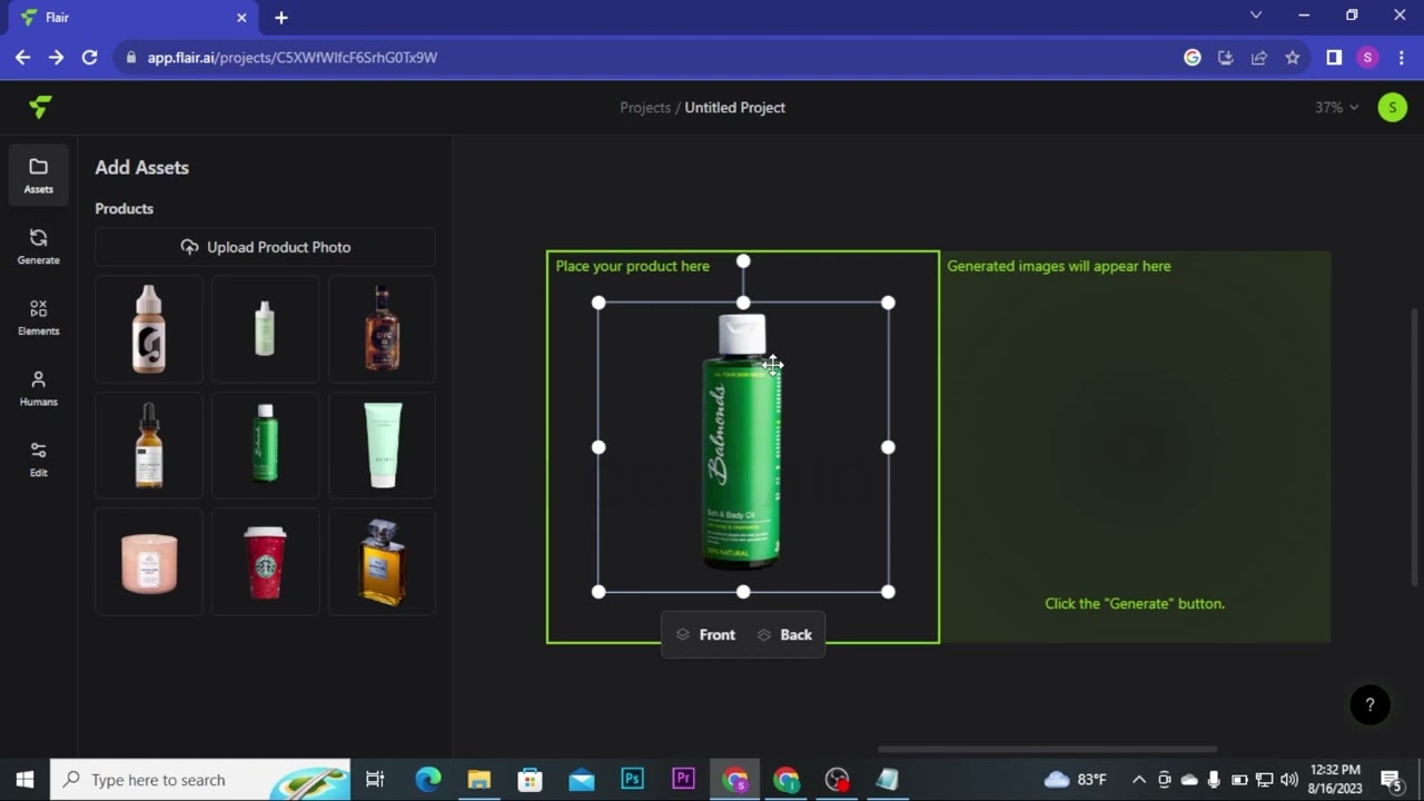How To Use Flair AI Design Tool 2023 | AI Tool To Generate Product Photography | Flair AI Full Guide