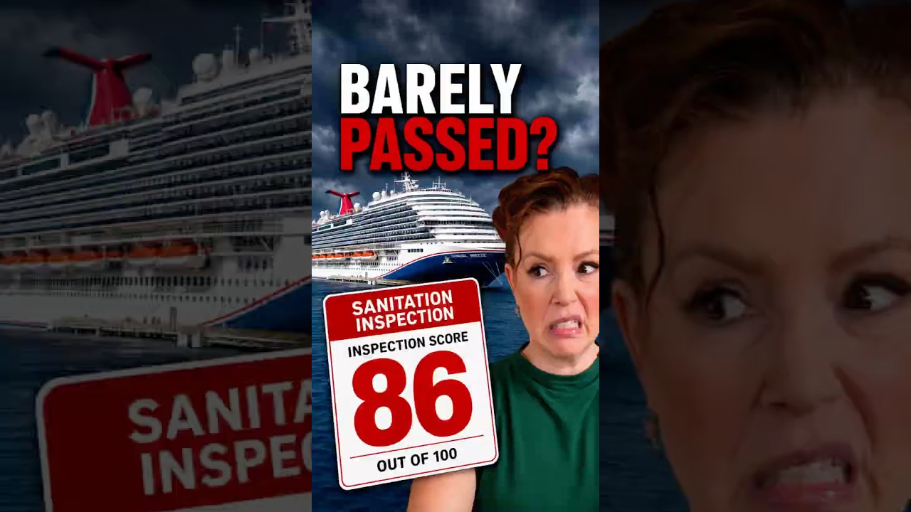 Carnival Breeze Got the Lowest Passing CDC Score #CruiseNews #CarnivalBreeze #carnivalcruise #shorts