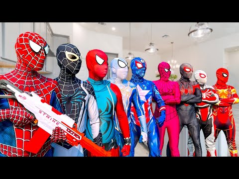 What If Many SPIDER MAN In 1 HOUSE SPIDER MAN S Story New Season 1 All Action Funny
