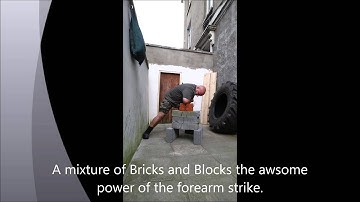 Breaking Awesome forearm strike