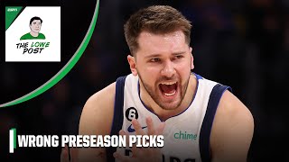 Mavs FAILING to live up to expectations, Pacers surprising: WRONG preseason picks | The Lowe Post