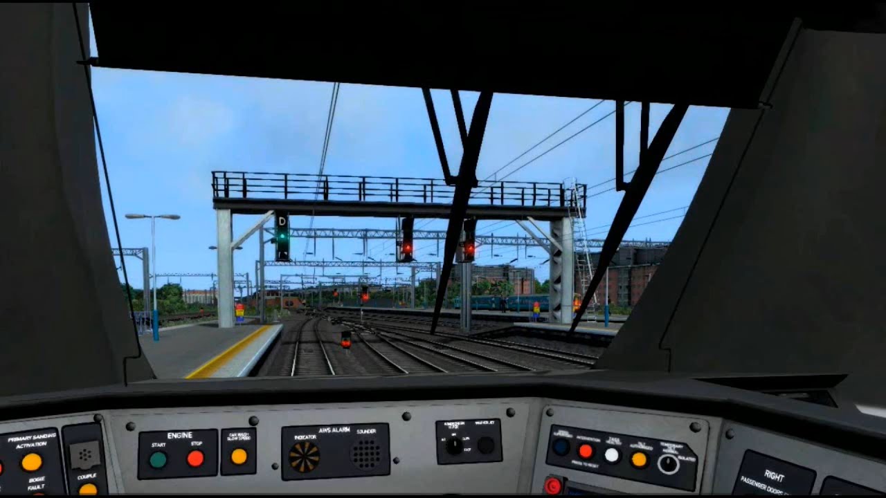 Отправление со станции London Euston на Rail Class 221 Super Voyager