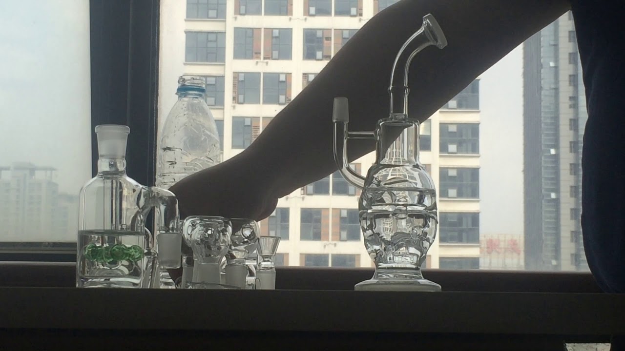 Bent Neck Fab Egg Cheap Glass Bong | Hasmoke Online Headshop