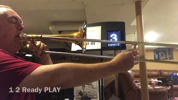 C Major Scale in thirds for trombone