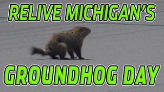 Look back at Michigan's wild Groundhog Day from 2016