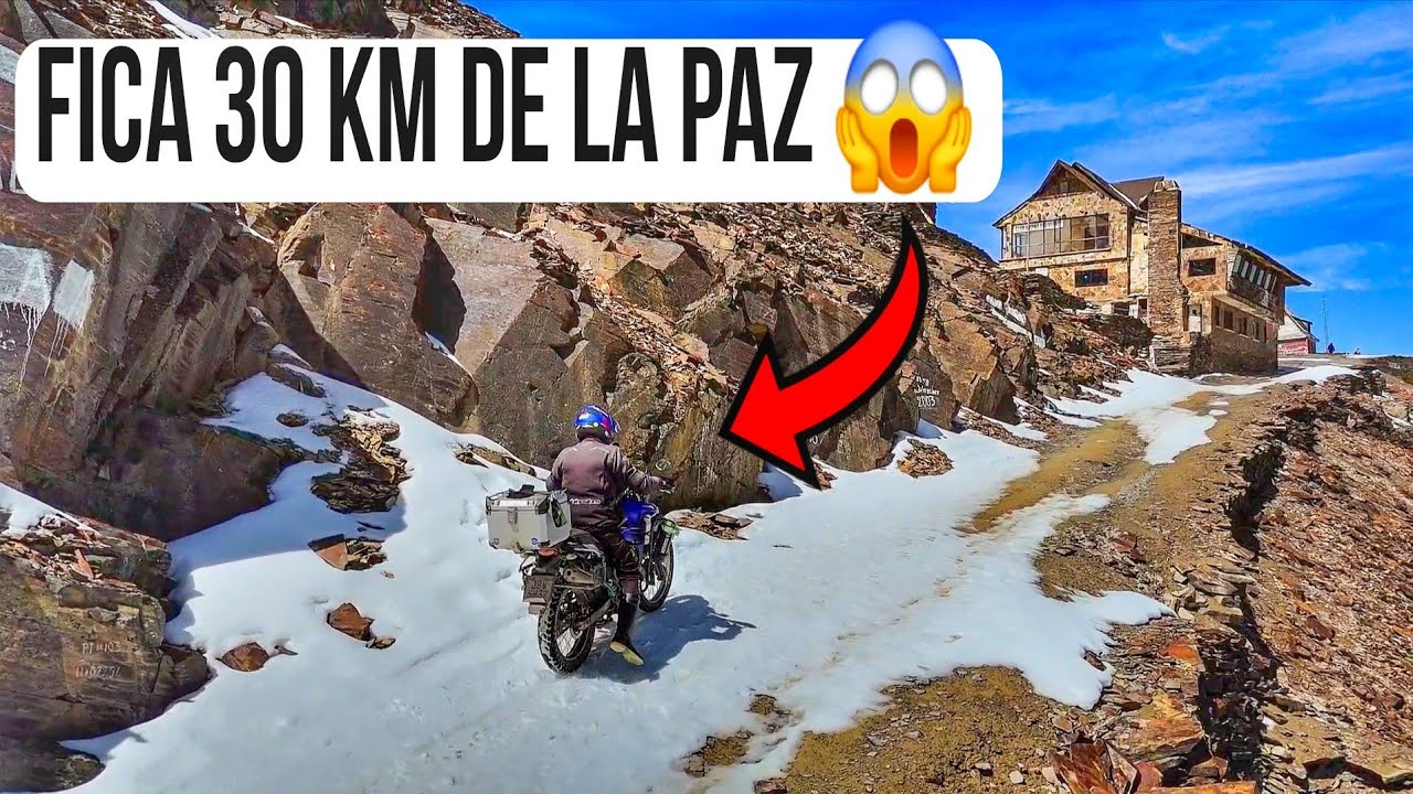 Ep56 De la Paz Bolivia até Chacaltaya, poucas pessoas conhecem esse lugar!