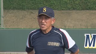 「甲子園、本当にうれしい」 明石商の狭間監督