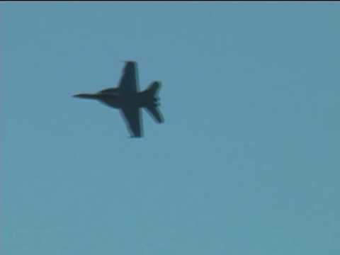 WINGS OVER WINE COUNTRY 2007 FA 18F SUPER HORNET DEMO