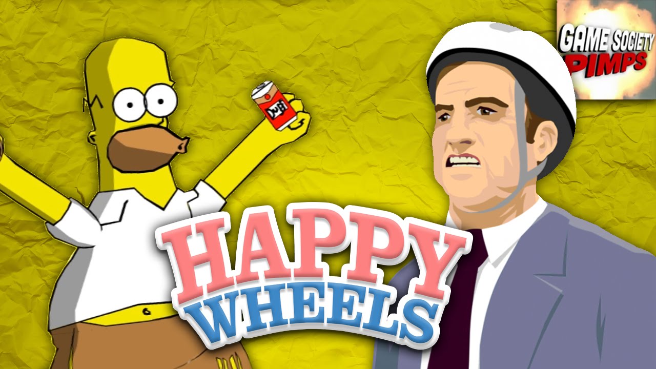 Happy Wheels: Design-A-Homer - GameSocietyPimps
