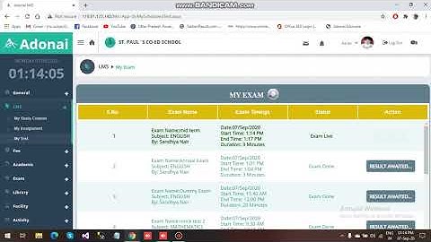 #Adonai_Softwares_How to give online exams using LMS(full video)!