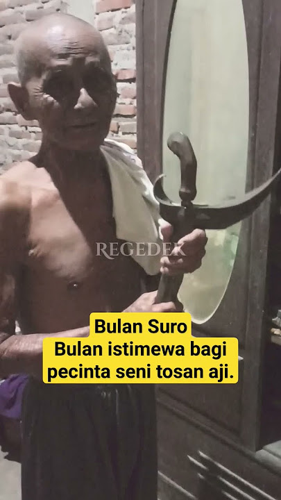 Bulan Suro, bulan istimewa untuk jamas pusaka.