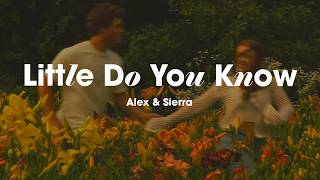 I love you like you've never felt the pain ❤️‍🩹 Alex & Sierra - Little Do You Know (lyrics)