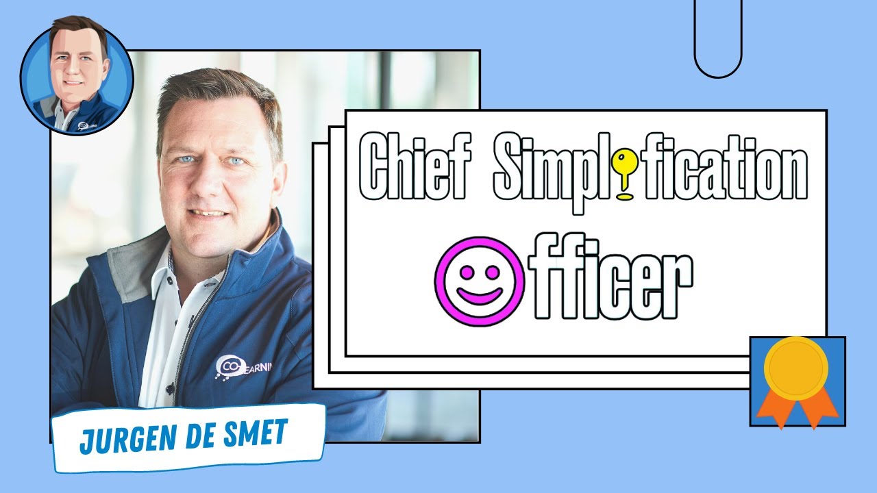 A Chief Simplification Officer - ( What is it all about ) ?