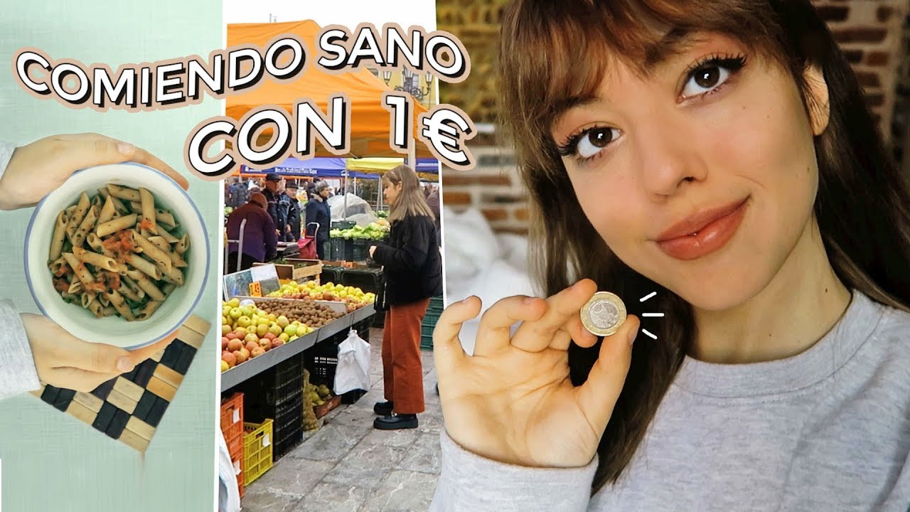 una semana COMIENDO SALUDABLE por 1 EURO al día 🍕