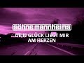 Shne mannheims  dein glck liegt mir am herzen official