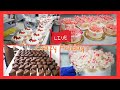 【LIVE】Holiday Rush! 🍰 イベント当日のケーキ屋密着！パティシエの仕事風景 Inside a Busy Pastry Kitchen!