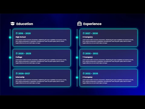 Responsive Timeline Using