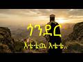 ኧረ ተወኝ እስቲ እቴቴው እቴቴ Gondar Remix Music Etete Tete Fasil Demoze Aresut 