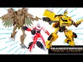 Transformers rise of the beasts Studio Series Bumblebee, Arcee, and Airazor! Quick Transformations!