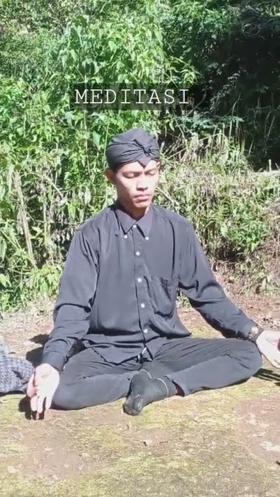 Meditasi Alam Penyerapan Hawa murni  #mbahkliwon #meditasi  #shorts