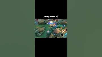 Enemy Cooked by Gusion 🔥 | MLBB Epic Moments #Shorts
