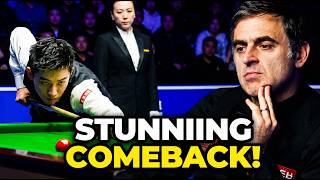 Wu Yize Strikes Back! Ronnie O'Sullivan Suddenly Under Pressure! Wu Yize Strikes Back! Ronnie O'Sullivan Suddenly Under Pressure!