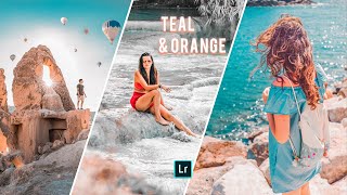 TEAL & ORANGE | Lightroom App | 2 Steps | Mobile Lightroom Tutorial | Uptographer screenshot 5