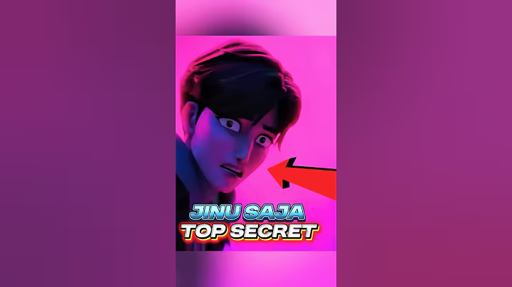 Is Jinu’s Black Hair Hiding the Biggest Secret in Demon Hunters? 😱🖤 #shorts