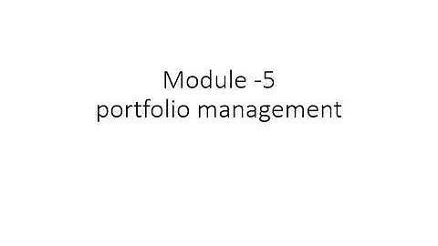 Third semester m. Com investment management