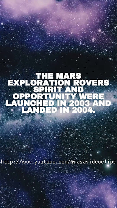 Which Rover was Part of NASA's MARS Exploration Program in 2004?
