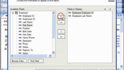 Crystal Reports Tutorial Using the Report Wizards Business Objects Training Lesson 16.1