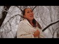 Песня "Белым снегом". Поёт Ирина Чадова